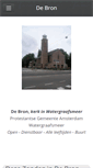 Mobile Screenshot of kerkdebron.org